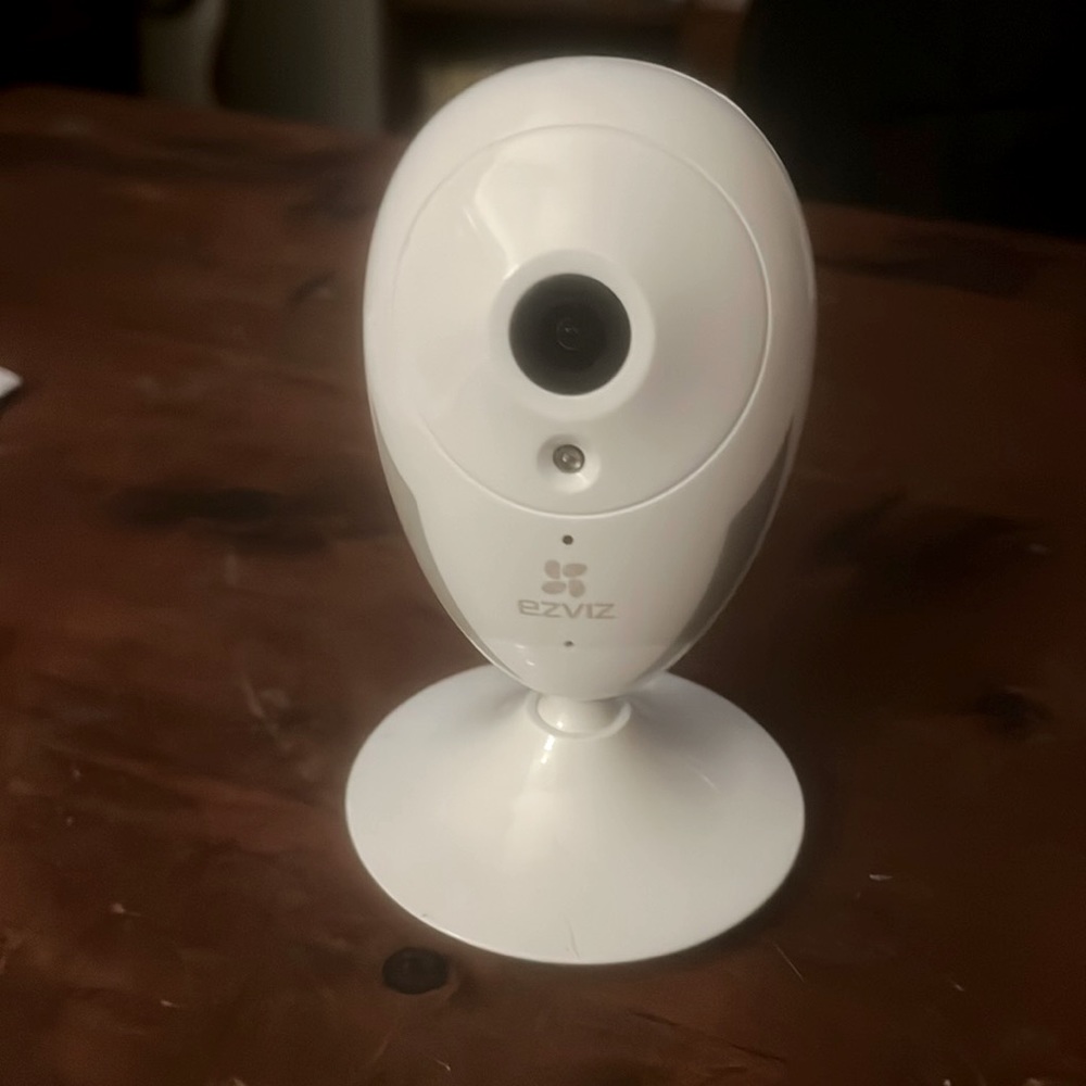 Ezviz Wi-Fi Bluetooth security camera with power cable